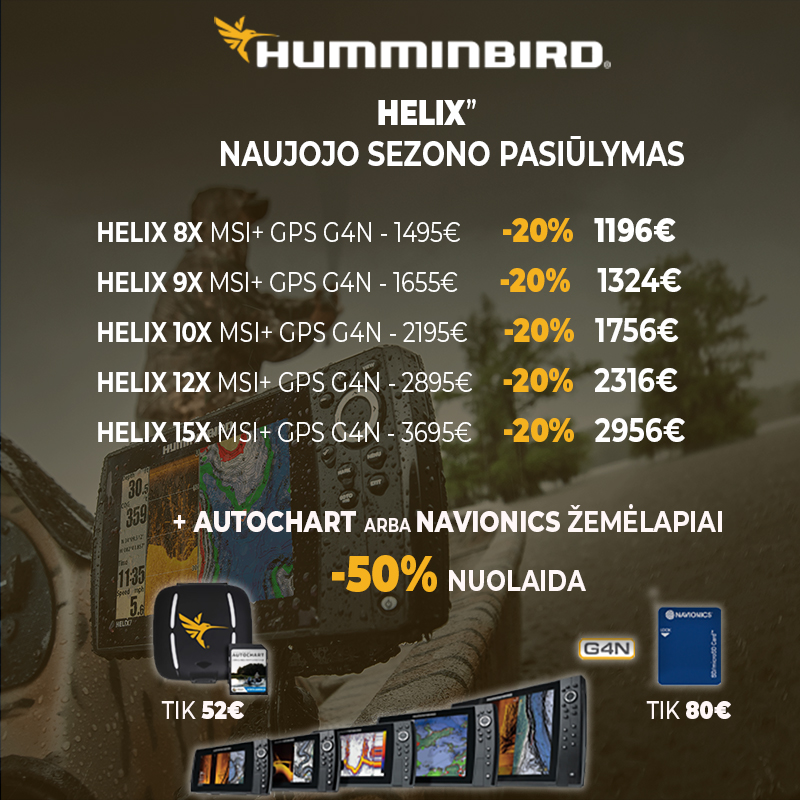 humminbird-helix-echolotai